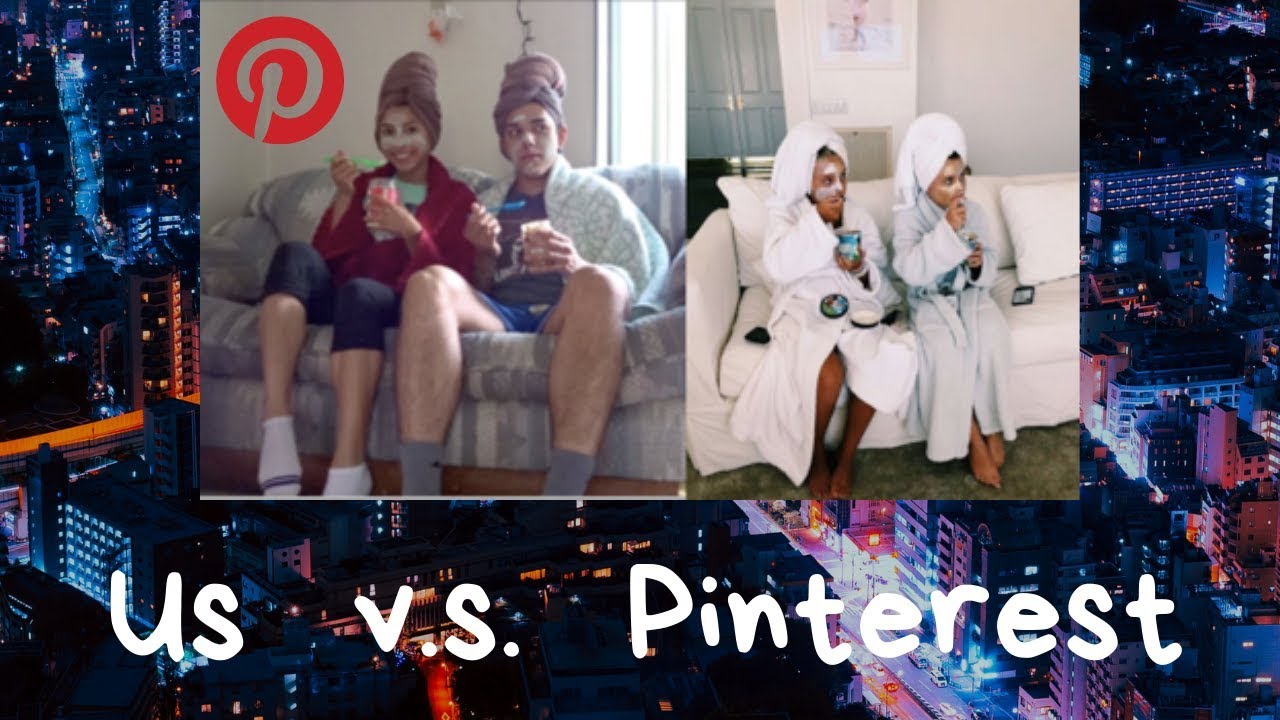 Couple Recreating Pinterest Pictures