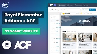 Create a Real Estate WordPress Dynamic Website Using ACF and Royal Elementor Addons (Expert Plan)
