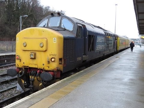 DRS 37682 "THRASH" 1Q14, DBS 60007 6J46, F/L 66522 SHANKS 6M05, 15/01/2014