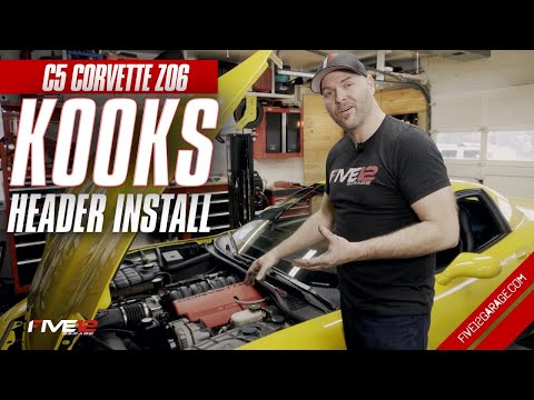 C5 Corvette Z06 KOOKS Headers & XPipe Exhaust Installed | SO MUCH LOUDER!!!