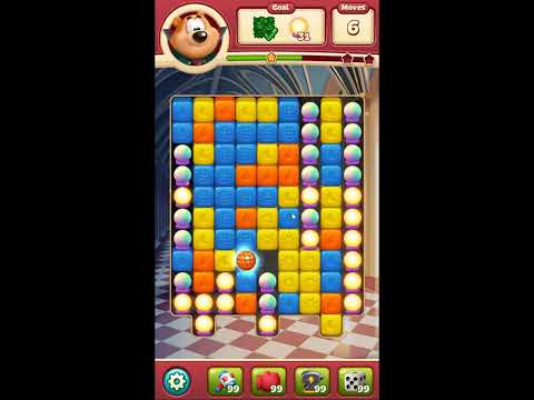 Toon Blast Level 8515 - NO BOOSTERS 🐻🐺🐱 | SKILLGAMING ✔️