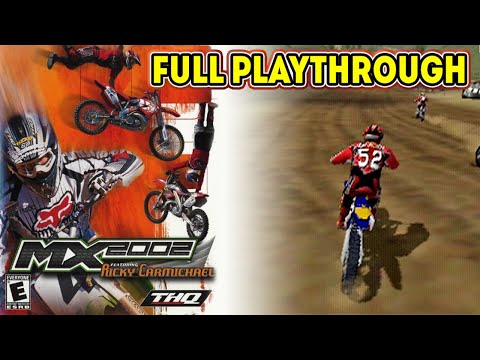 MX 2002 featuring Ricky Carmichael Full Playthrough (PlayStation 2) - YouTube