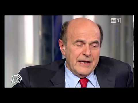 Pier Luigi Bersani a Porta a Porta