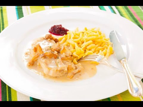 Rahmschnitzel Rezept Video - How to Prepare Cream Schnitzel Step by Step Recipe