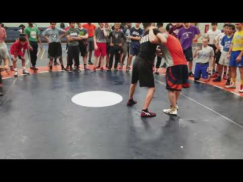 Brad Bolen leg attack from throw counter