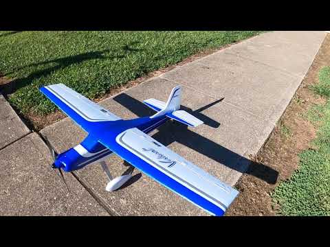 E-Flite Valiant 1.3m on a Sunny Saturday morning.