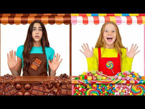 Nastya and Evelyn - Culinary Competition