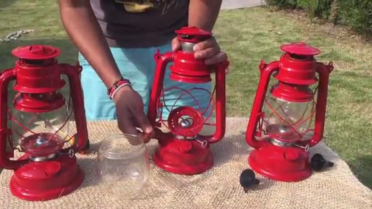 ¿Cómo prender un quinqué ó lámpara de petróleo
