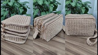 WE ARE MAKING A BAG BY ASSEMBLYING THE PIECES (Part 1) #assemblingpieces #bagmodel
