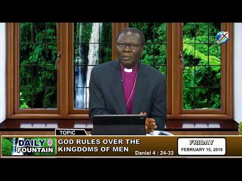 DAILY FOUNTAIN OF FEBRUARY 15, 2019 - MOST REV'D EMMANUEL EGBUNU