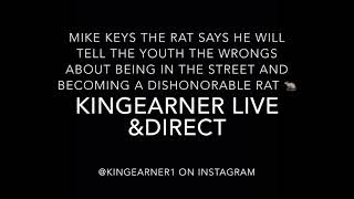MIKE KEYS FROM PHILLY HAS NO HONOR BUT REACHES OUT TO THE YOUTH TO TELL THEM ABOUT HIS DISHONOR