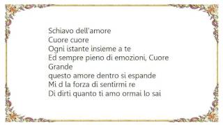 Chris Mann - Cuore Lyrics