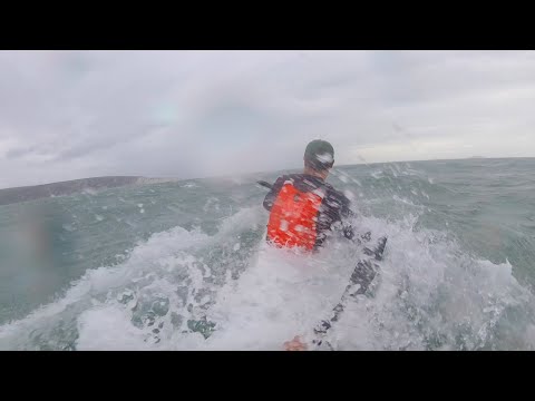 Downwind Double Surfski