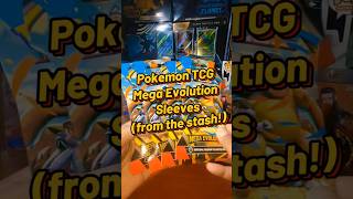 Let's rip! Pokémon TCG Mega Evolution Sleeves (from the stash!) #pokemon #pokemontcg #fyp