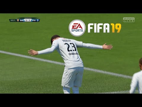 FIFA 19 ROAD TO DIVISION 1 PART 46 - BARCELONA VS PSG - FIFA 19 Online Seasons Gameplay