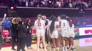 Final seconds Francis Scott Key/Hanmond girls basketball Maryland Class 2A state final 03/15/24