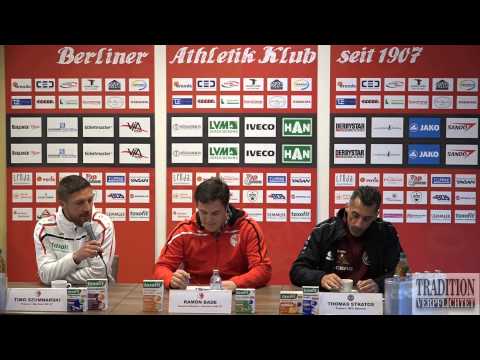 27.Spieltag Berliner AK 07 - BFC Dynamo 1:3 Pressekonferenz in FULL HD