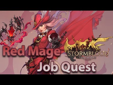 Final Fantasy XIV: Stormblood - Red Mage Job Quest: Taking the Red