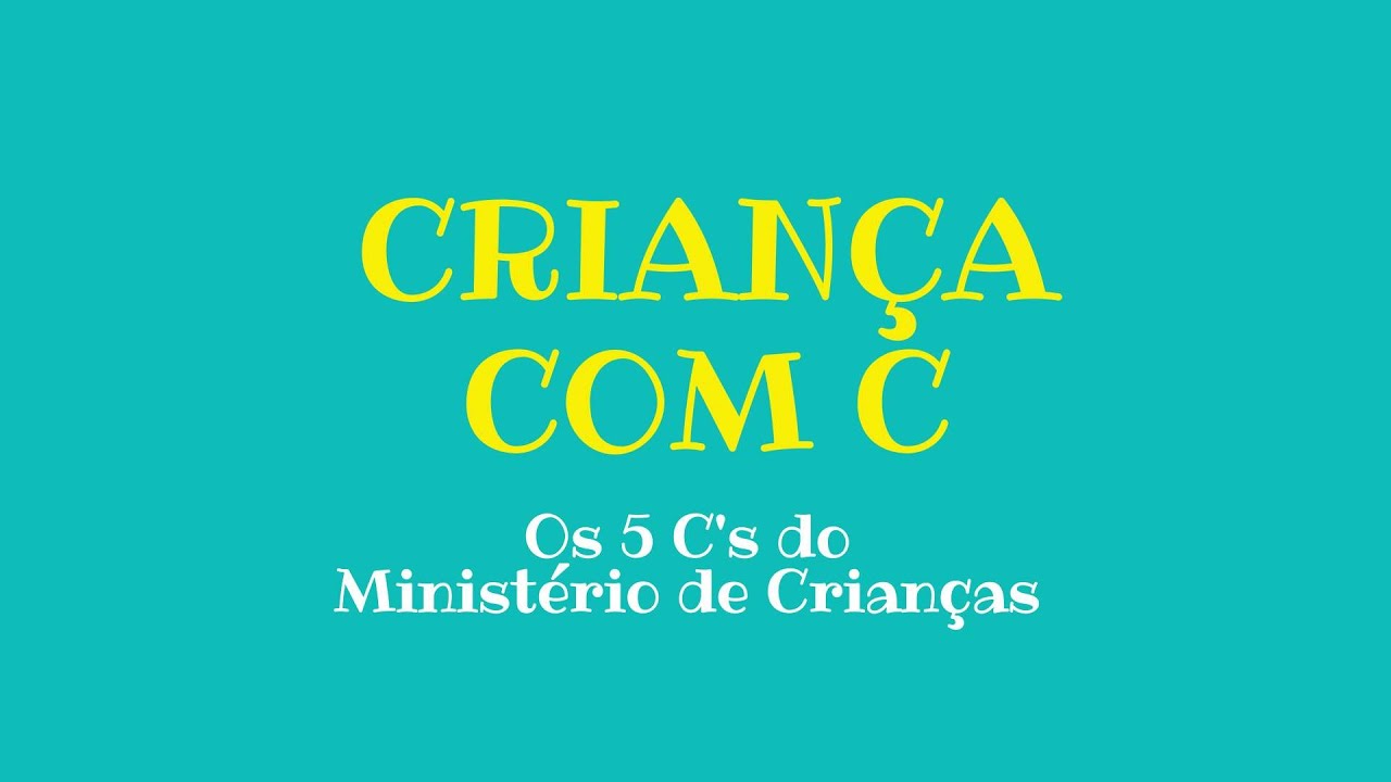 Pr. Lucas Hayashi - Criança com C