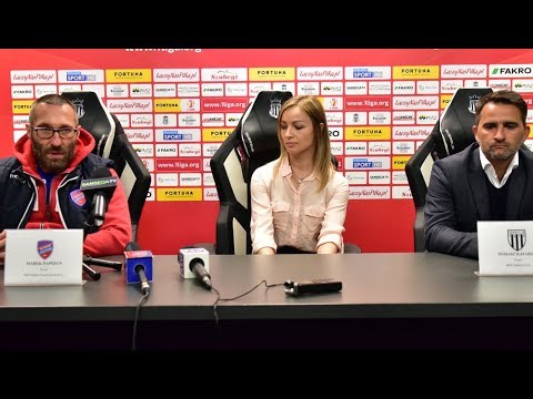 2019-05-11 Sandecja - Raków Częstochowa 2-2 (1-0), pomeczowa konferencja prasowa