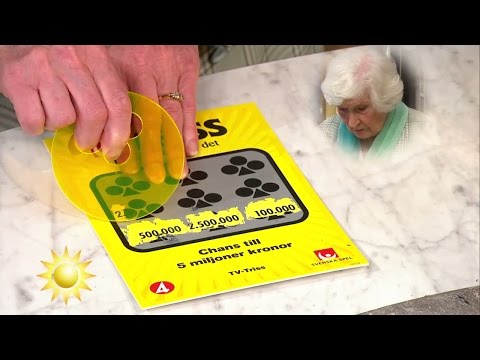 Vivi Ribbefjord skrapar Triss - Nyhetsmorgon (TV4)