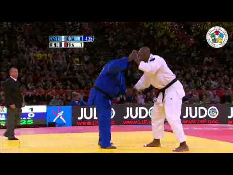 Judo Grand Slam Paris 2012: +100kg CASTILLO, Darrel (GUA) - RINER, Teddy (FRA)