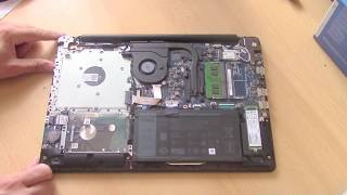 Dell Inspiron 15 5570 laptop - How to remove back cover and battery | ITFroccs.hu