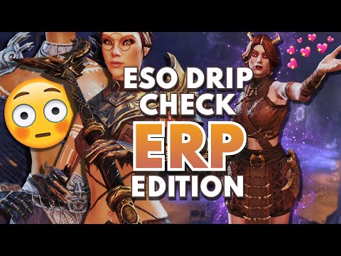 😳 ESO Drip Check: ERP Outfits | Elder Scrolls Online Fashion
