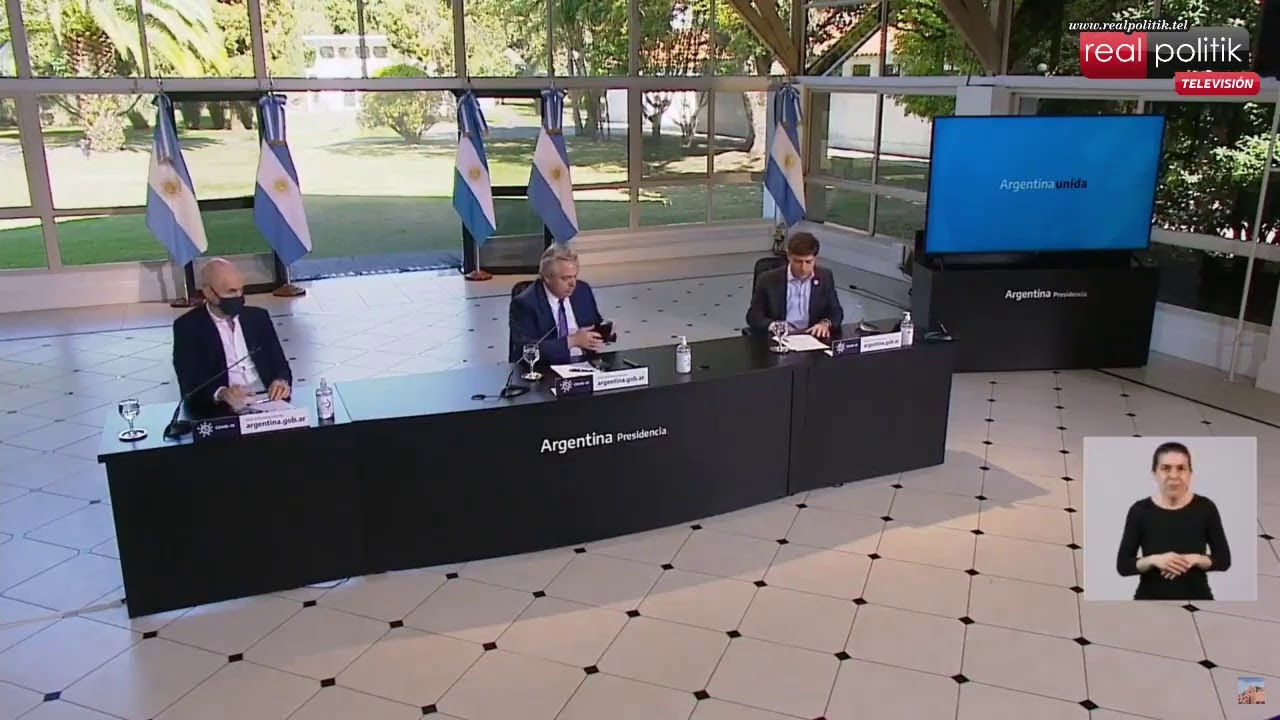 Alberto Fernández anuncia cómo continuará el aislamiento social, preventivo y obligatorio