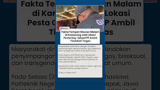 Satpol PP Ambil Tindakan Tegas Usai Tempat Hiburan Malam Karawang Dikaitkan dengan Pesta Gay