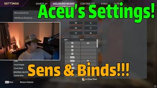 Aceu Finally Revealed his Apex Settings!