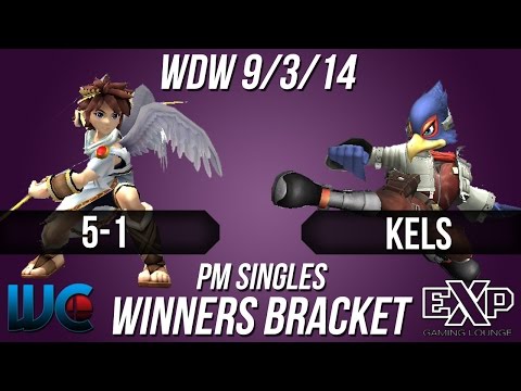 WDW 9/3/14 - 5-1 (Pit) vs. Kels (Falco) PM Winners Bracket