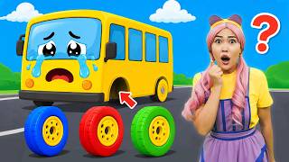 Download lagu Colorful Wheels on the Bus | TigiBoo Kids Song mp3 Download lagu Colorful Wheels on the Bus | TigiBoo Kids Song mp3