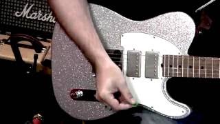 Video thumbnail for Suhr Classic T Custom 3 Pickup Tele fairy dust sparkle roasted maple & swamp ash by gearmanndude