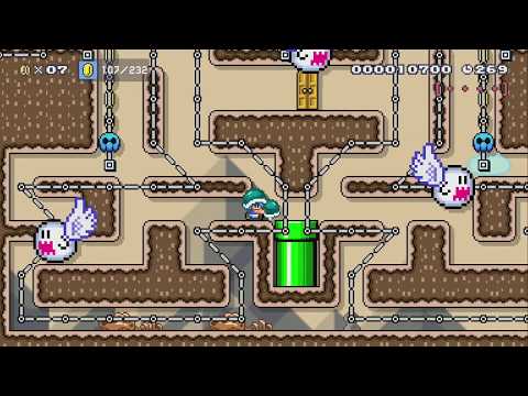 Mario in Pac Man 2 by Basko - Super Mario Maker 2 - No Commentary 1by