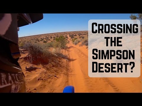What does it take to cross the Simpson Desert?