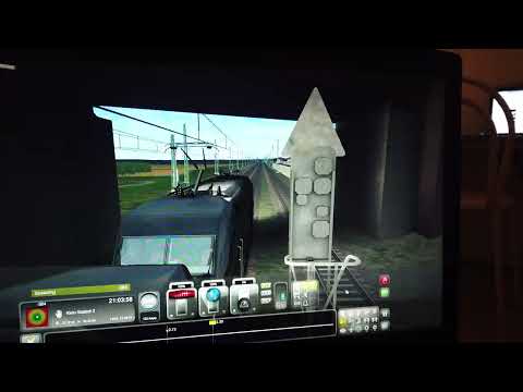 MongoTV_10462 - Del 22 - Køre TRAIN SIMULATOR 2.JULEDAG NAT Med ICE Tog i TYSKLAND