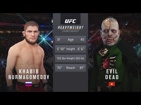 UFC 2 - Khabib vs. Evil Dead - Eagle Fights 🦅