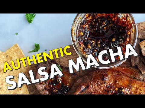 How to Make an Easy Authentic Salsa Macha - Mexican Cooking Academy Recipe