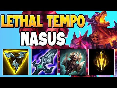 NASUS... BUT I STACK ON HIT ITEMS ON TOP OF STACKS SO I CAN STACK WHILE I STACK!   League of Legends
