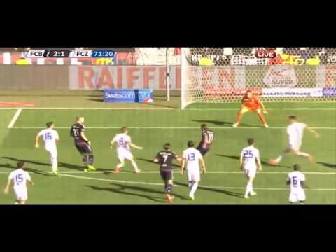 Shkelzen Gashi - Basel - FC Zurich /30.08.2015 /