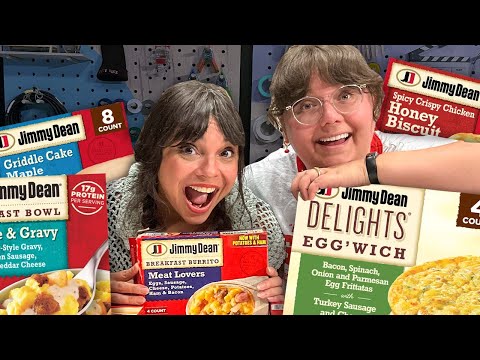 Pro Taste Testers Rank Jimmy Dean Frozen Breakfast Foods