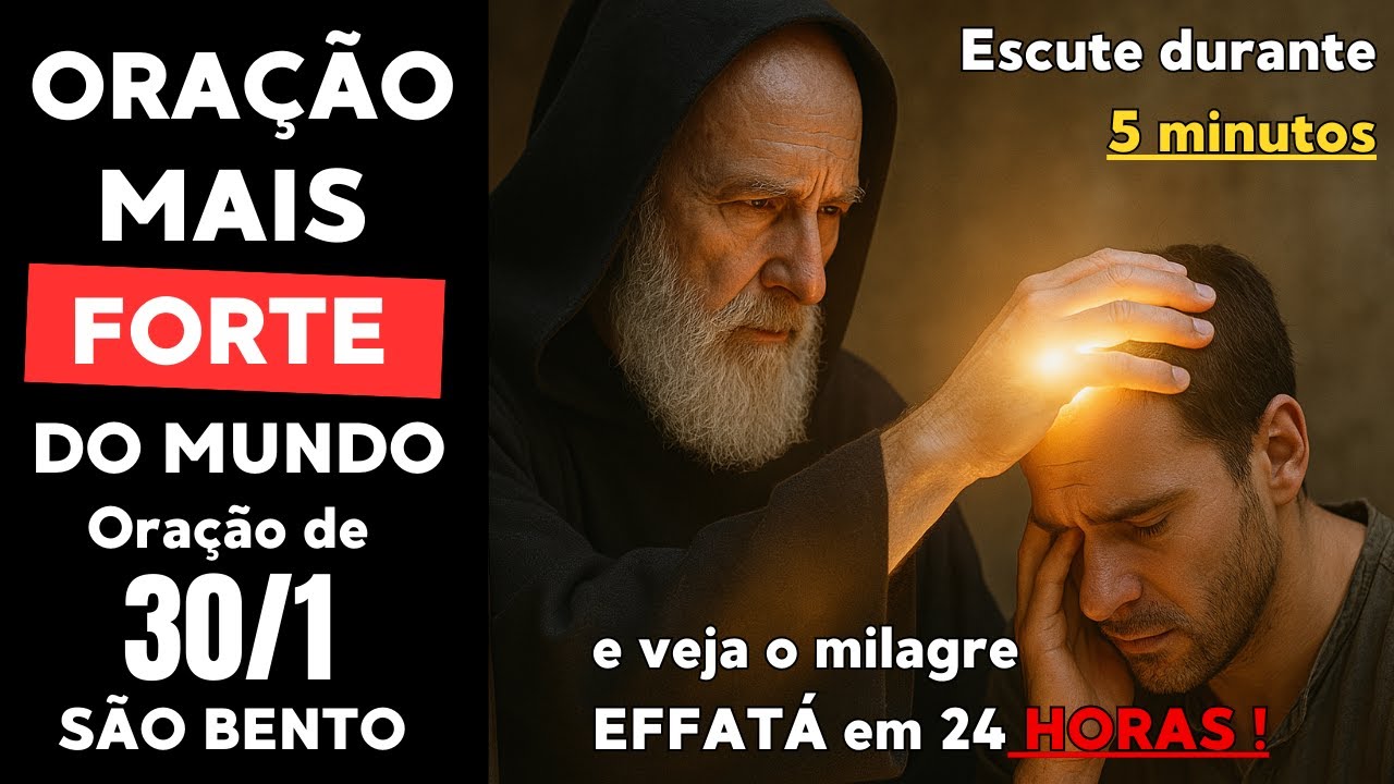 O MAL NÃO VAI ENCOSTAR E NEM TOCAR EM VOCÊ! DEVOLVA TUDO PRO INIMIGO COM ESSA ORAÇÃO DE SÃO BENTO!