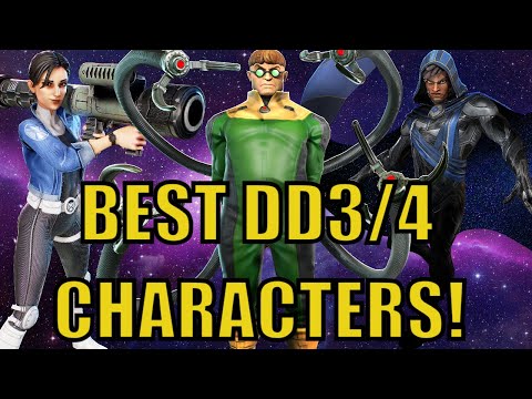 UPDATED Top Dark Dimension 3 & 4 Characters by Lane! BUILD THESE FIRST! MARVEL Strike Force
