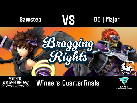 Sawstep (Pit) vs DD | Major (Ganondorf) - Ultimate Winners Quarterfinals -  Bragging Rights #6