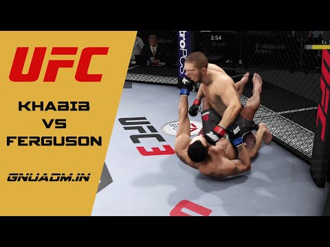Khabib Nurmagomedov vs Tony Ferguson (UFC 3 Online Ranked, 4K 60 fps)