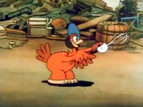 Comicolor Cartoons - The Little Red Hen - 1934 (Remastered)  (The first ComiColor cartoon)