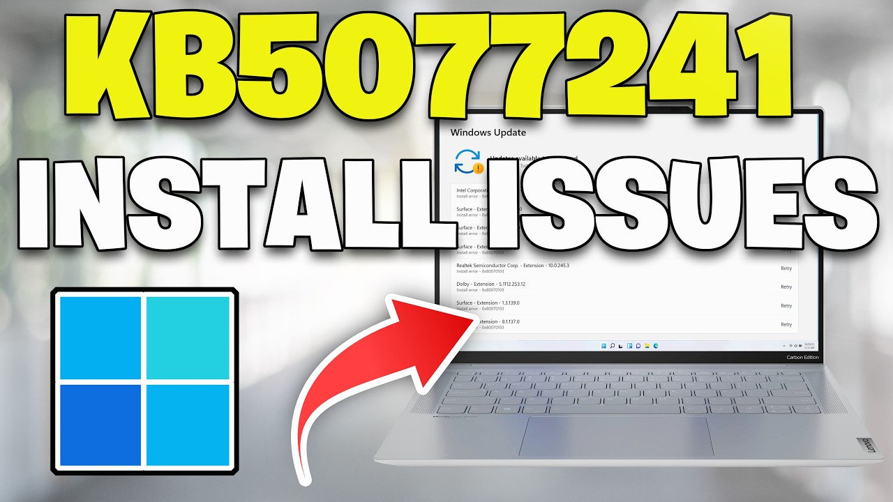 KB5077241 Update Not Installing Error Code 0x800f0831/0x800f0991/0x80073712 Windows 11 FIX