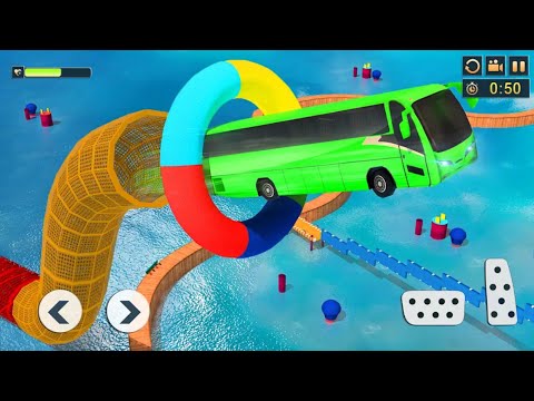 #1 Impossible Bus Driving Master 3D 2019 New Android Gameplay by | wow kidz gameplay