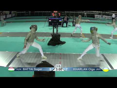 2022 742 T32 01 F S Individual Antalya TUR ZCH BLUE KHARLAN UKR vs BATTAI HUN